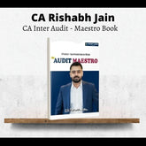 CA Inter Audit | Maestro Book by CA Rishabh Jain | For Jan 26 & Onwards Exams
